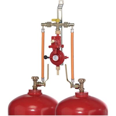 GOK Flaschenanlage 16 bar 2FL 4 kg/h - Gas System GOK Flaschenanlage 16 bar 2FL 4 kg/h - Gas System