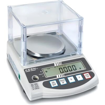 Kern EW 620-3NM Precisiebalans - Max 620 g, leesbaarheid 0,001 g Kern EW 620-3NM Precisiebalans - Max 620 g, leesbaarheid 0,001 g