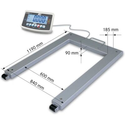 Kern - UFB 600K200M - 600 kg - 200 g - Waage Kern - UFB 600K200M - 600 kg - 200 g - Waage