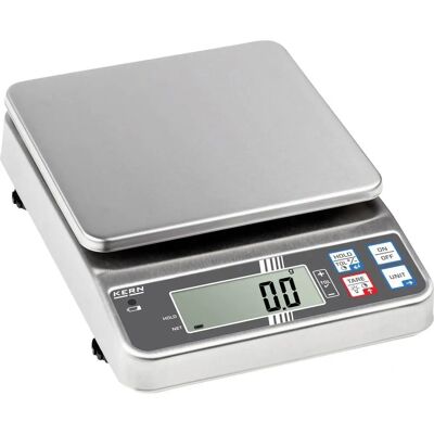 Kern FOB 1.5K0.5 Digitale Weegschaal - 1,5kg, 0,5g, Zilver Kern FOB 1.5K0.5 Digitale Weegschaal - 1,5kg, 0,5g, Zilver