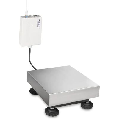 Kern KGP 60K-3 Plattformwaage - 60kg, 10g Auflösung, Zählfunktion, RS232, USB Kern KGP 60K-3 Plattformwaage - 60kg, 10g Auflösung, Zählfunktion, RS232, USB