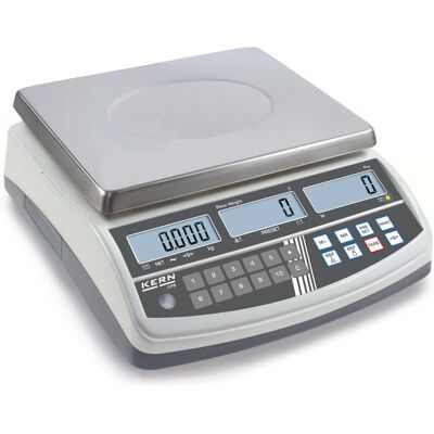Kern CPB 30K0.5N+C Räknevåg - 30 kg, Silber, Kalibriert Kern CPB 30K0.5N+C Räknevåg - 30 kg, Silber, Kalibriert