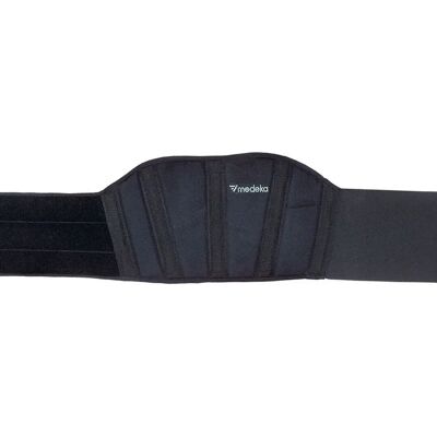 Ceinture de reins Modeka 6016 - Respirante, Velcro, Noir - Publicité Ceinture de reins Modeka 6016 - Respirante, Velcro, Noir - Publicité