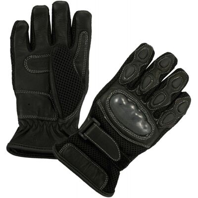Gants de moto pour enfants Modeka Summer - Noir - M - Unisexe - Publicité Gants de moto pour enfants Modeka Summer - Noir - M - Unisexe - Publicité