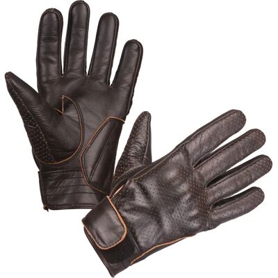Modeka Hot Classic Motorradhandschuhe - Braun, Level 1 Knöchelschutz Modeka Hot Classic Motorradhandschuhe - Braun, Level 1 Knöchelschutz