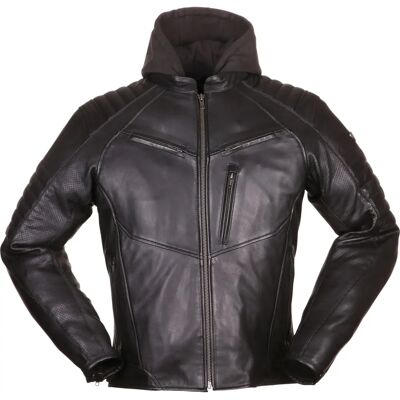 Veste en cuir de moto Modeka Bad Eddie - Noir - S Veste en cuir de moto Modeka Bad Eddie - Noir - S