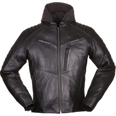 Veste en cuir Modeka Bad Eddie - Noir, XL, Décontracté - Publicité Veste en cuir Modeka Bad Eddie - Noir, XL, Décontracté - Publicité