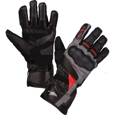Modeka Panamericana Motorradhandschuhe - Wasserdicht - Unisex - Schwarz Rot Modeka Panamericana Motorradhandschuhe - Wasserdicht - Unisex - Schwarz Rot
