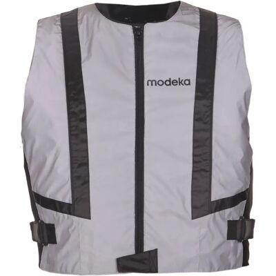 Modeka Doc Silver Warnweste - Reflektierende Motorrad- & Laufweste Modeka Doc Silver Warnweste - Reflektierende Motorrad- & Laufweste