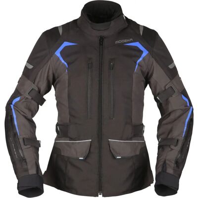 Veste textile pour motos dames - Noir Gris - 40 - Publicité Veste textile pour motos dames - Noir Gris - 40 - Publicité