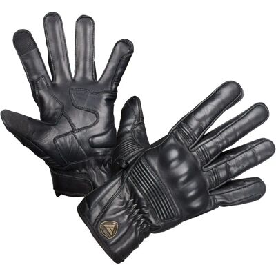 Gants de moto Modeka Steeve II - Noir - Unisexe - Publicité Gants de moto Modeka Steeve II - Noir - Unisexe - Publicité