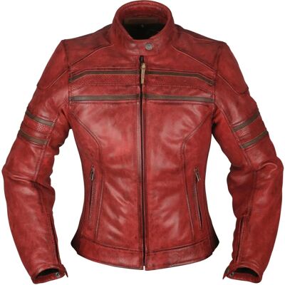 Modeka Iona Damen Motorradhandschuh - Rote Lederjacke - Motorrad Lederjacke Modeka Iona Damen Motorradhandschuh - Rote Lederjacke - Motorrad Lederjacke
