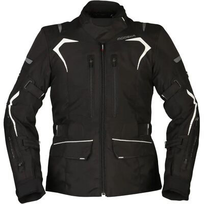 Modeka Elaya Damen Motorrad-Textiljacke - Schwarz/Weiß - 40 - Motorrad Textiljacke Modeka Elaya Damen Motorrad-Textiljacke - Schwarz/Weiß - 40 - Motorrad Textiljacke