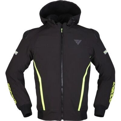 Modeka Clarke Sport Motorrad Jacke - Schwarz Gelb - CE Level 1 Schutz Modeka Clarke Sport Motorrad Jacke - Schwarz Gelb - CE Level 1 Schutz