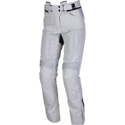 Pantalons textiles de moto pour femmes Modeka Veo Air - Gris - Publicité Pantalons textiles de moto pour femmes Modeka Veo Air - Gris - Publicité