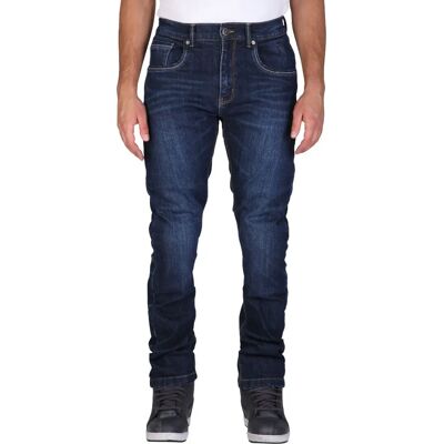 Modeka Glenn II Motorradhosen - Blau, Slim Fit, 30" Modeka Glenn II Motorradhosen - Blau, Slim Fit, 30"