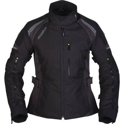 Veste textile moto femme Modeka Amberly - Noir Gris - 40 - Publicité Veste textile moto femme Modeka Amberly - Noir Gris - 40 - Publicité