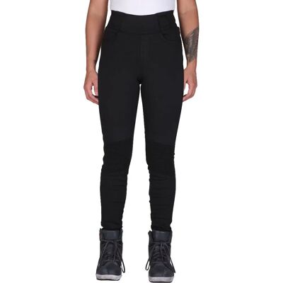 Modeka Deola Damen Motorrad Leggings - Schwarz - Sicherheit Modeka Deola Damen Motorrad Leggings - Schwarz - Sicherheit
