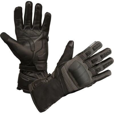 Modeka Black Ridge Motorradhandschuhe - Wasserdicht, Lange Manschette Modeka Black Ridge Motorradhandschuhe - Wasserdicht, Lange Manschette