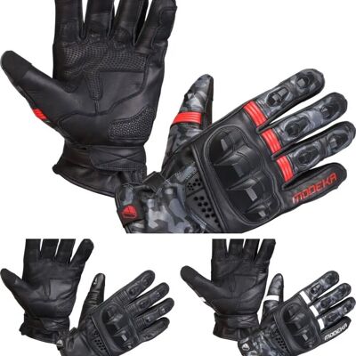 Modeka Valyant - schwarz/weiß - 12/3XL - Motorradhandschuhe Modeka Valyant - schwarz/weiß - 12/3XL - Motorradhandschuhe