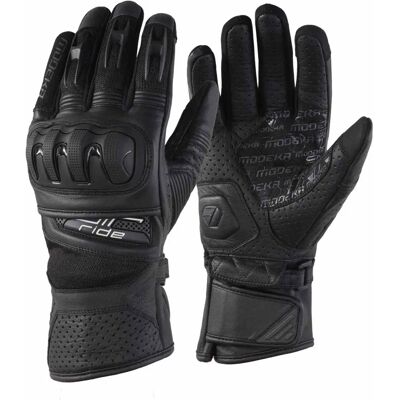 Modeka - Air Ride II - schwarz - L - Motorradhandschuhe Modeka - Air Ride II - schwarz - L - Motorradhandschuhe