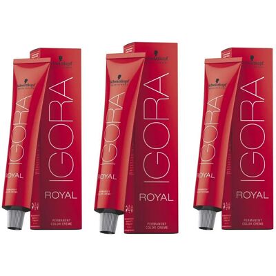 Schwarzkopf Igora Royal 7-57 Mittelblond Gold Kupfer - Haartönung Schwarzkopf Igora Royal 7-57 Mittelblond Gold Kupfer - Haartönung