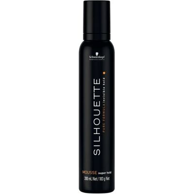 Schwarzkopf Silhouette Skum - Ekstra Stærk Hold, Volumen, 200ml Schwarzkopf Silhouette Skum - Ekstra Stærk Hold, Volumen, 200ml