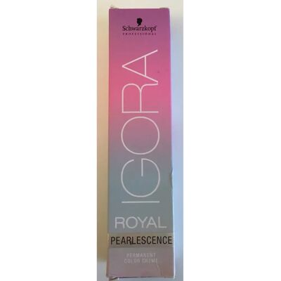 Schwarzkopf Igora Royal Pearlescence Hair Colour - Pastel Amber 60ml Schwarzkopf Igora Royal Pearlescence Hair Colour - Pastel Amber 60ml