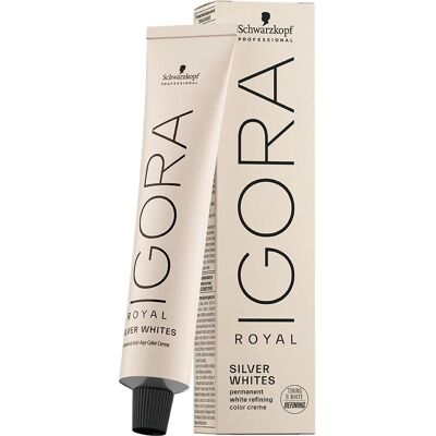 Schwarzkopf Professional Igora Royal Silver Whites Permanent Color 60ml Schwarzkopf Professional Igora Royal Silver Whites Permanent Color 60ml