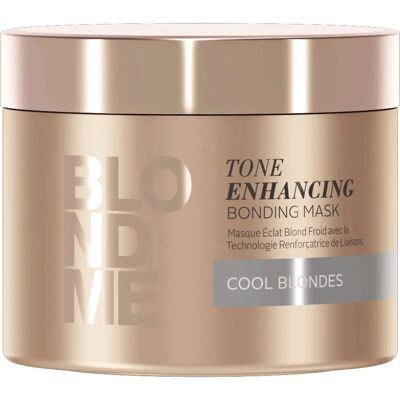 Schwarzkopf - BLONDME - Bonding tonifiant - Masque capillaire - Publicité Schwarzkopf - BLONDME - Bonding tonifiant - Masque capillaire - Publicité
