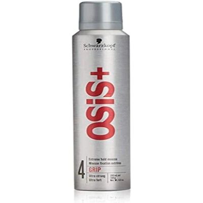 Mousse de coiffage Schwarzkopf Osis+ Grip Force Extrême 200ml - Publicité Mousse de coiffage Schwarzkopf Osis+ Grip Force Extrême 200ml - Publicité