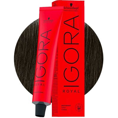Schwarzkopf Igora Royal 5-21 Hellbraun Asch Dauerhafte Haarfarbe - 60ml Schwarzkopf Igora Royal 5-21 Hellbraun Asch Dauerhafte Haarfarbe - 60ml