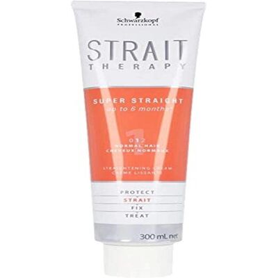 Schwarzkopf Professional Strait Styling Therapy Glättende Creme - Haar-Glättungscreme Schwarzkopf Professional Strait Styling Therapy Glättende Creme - Haar-Glättungscreme