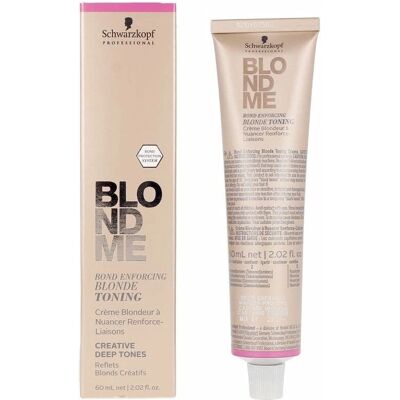 Schwarzkopf Blondme Deep Chestnut Toning - 60ml Hair Dye Schwarzkopf Blondme Deep Chestnut Toning - 60ml Hair Dye