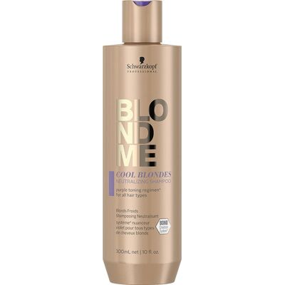 Champú Neutralizador Rubio Frío BlondMe Cool Blondes de Schwarzkopf - 300ml Champú Neutralizador Rubio Frío BlondMe Cool Blondes de Schwarzkopf - 300ml