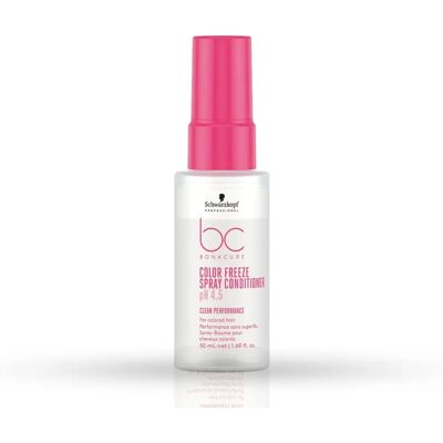 Schwarzkopf BC Bonacure Color Freeze Spray Après-shampooing - 50ml - Publicité Schwarzkopf BC Bonacure Color Freeze Spray Après-shampooing - 50ml - Publicité