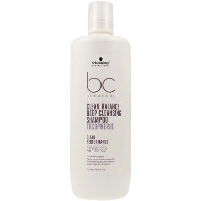 Schwarzkopf Clean Balance Tiefenreinigendes Shampoo Tocopherol - 1000ml Schwarzkopf Clean Balance Tiefenreinigendes Shampoo Tocopherol - 1000ml