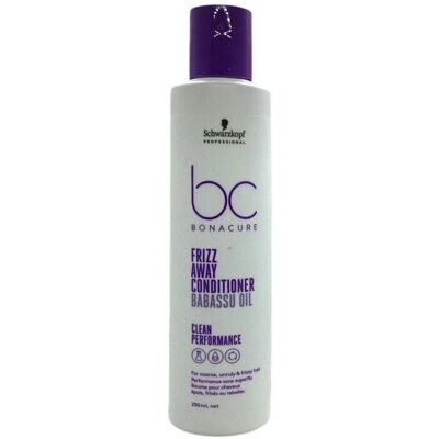 Schwarzkopf Professional BC Bonacure Frizz Away Balsam anti-frizz ușor - Pentru păr rebel, gros și creț - Balsam și Conditioner pentru păr Schwarzkopf Professional BC Bonacure Frizz Away Balsam anti-frizz ușor - Pentru păr rebel, gros și creț - Balsam și Conditioner pentru păr