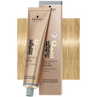 Schwarzkopf BlondMe Cremă de Nisip - Cremă de decolorare păr Schwarzkopf BlondMe Cremă de Nisip - Cremă de decolorare păr