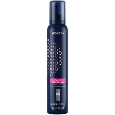INDOLA Color Style Mousse - Hair Colouring Mousse - Anthracite INDOLA Color Style Mousse - Hair Colouring Mousse - Anthracite