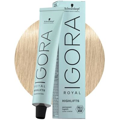 Colorazione Capelli Schwarzkopf Igora Royal Highlifts Ash 12-1 - Permanente, 60ml Colorazione Capelli Schwarzkopf Igora Royal Highlifts Ash 12-1 - Permanente, 60ml