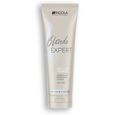 Shampoo Insta Cool Blonde Expert di Indola - Cura per Capelli Biondi Shampoo Insta Cool Blonde Expert di Indola - Cura per Capelli Biondi