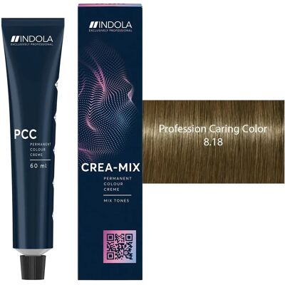 Vopsea permanentă Indola - Blond cenușiu - Strălucire durabilă Vopsea permanentă Indola - Blond cenușiu - Strălucire durabilă