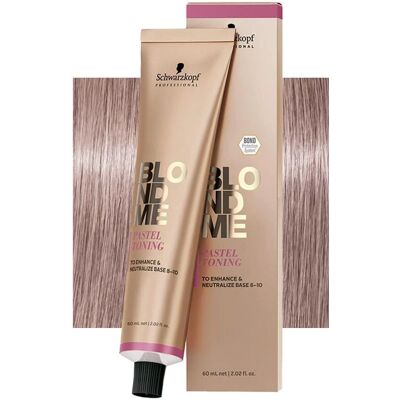 Schwarzkopf BlondMe Color Pastel Toning Ice-Irise 60ml - Crème neutralisante pour cheveux blonds - Publicité Schwarzkopf BlondMe Color Pastel Toning Ice-Irise 60ml - Crème neutralisante pour cheveux blonds - Publicité