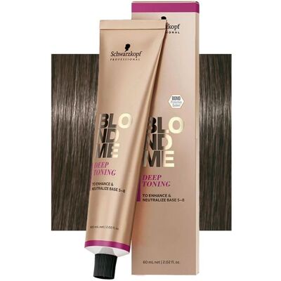 Schwarzkopf BlondMe Deep Toning - Granit 60ml Schwarzkopf BlondMe Deep Toning - Granit 60ml