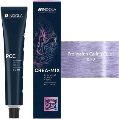 Indola Haarverf - Crea-Mix - Vegan, Zonder Ammoniak, 60ml Indola Haarverf - Crea-Mix - Vegan, Zonder Ammoniak, 60ml