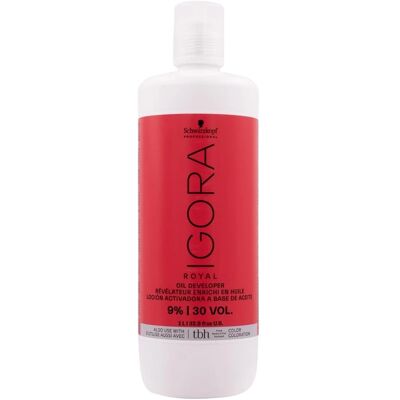 Schwarzkopf Igora Royal Color & Care Utvecklare 9% 30 Vol 1 L - Hårfärgsutvecklare Schwarzkopf Igora Royal Color & Care Utvecklare 9% 30 Vol 1 L - Hårfärgsutvecklare