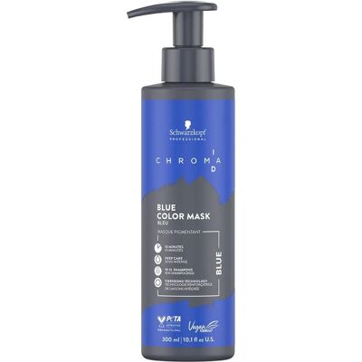 Mascarilla Capilar Semipermanente de Unión de Color Schwarzkopf Chroma ID - Azul Mascarilla Capilar Semipermanente de Unión de Color Schwarzkopf Chroma ID - Azul