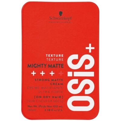 Schwarzkopf Osis+ Mighty Matte Stark Halt Haarcreme - Stylingprodukt Schwarzkopf Osis+ Mighty Matte Stark Halt Haarcreme - Stylingprodukt