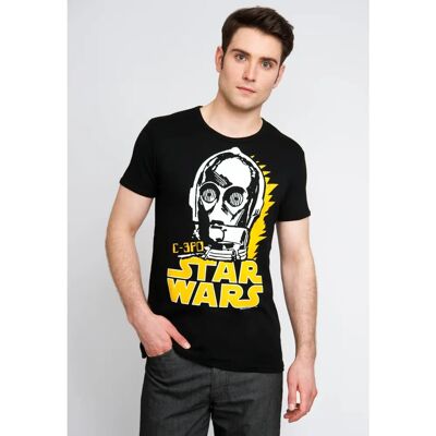 Logoshirt C-3PO Slim Fit T-Shirt - Casual Logoshirt C-3PO Slim Fit T-Shirt - Casual